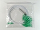 Plastic Zak die Witte Kleurenscapc PLC Vezel Optische Splitser 1 IN 16 UIT inpakken