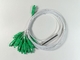 Plastic Zak die Witte Kleurenscapc PLC Vezel Optische Splitser 1 IN 16 UIT inpakken